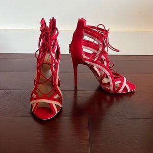 Aldo Shaylla Lace Up Heels
